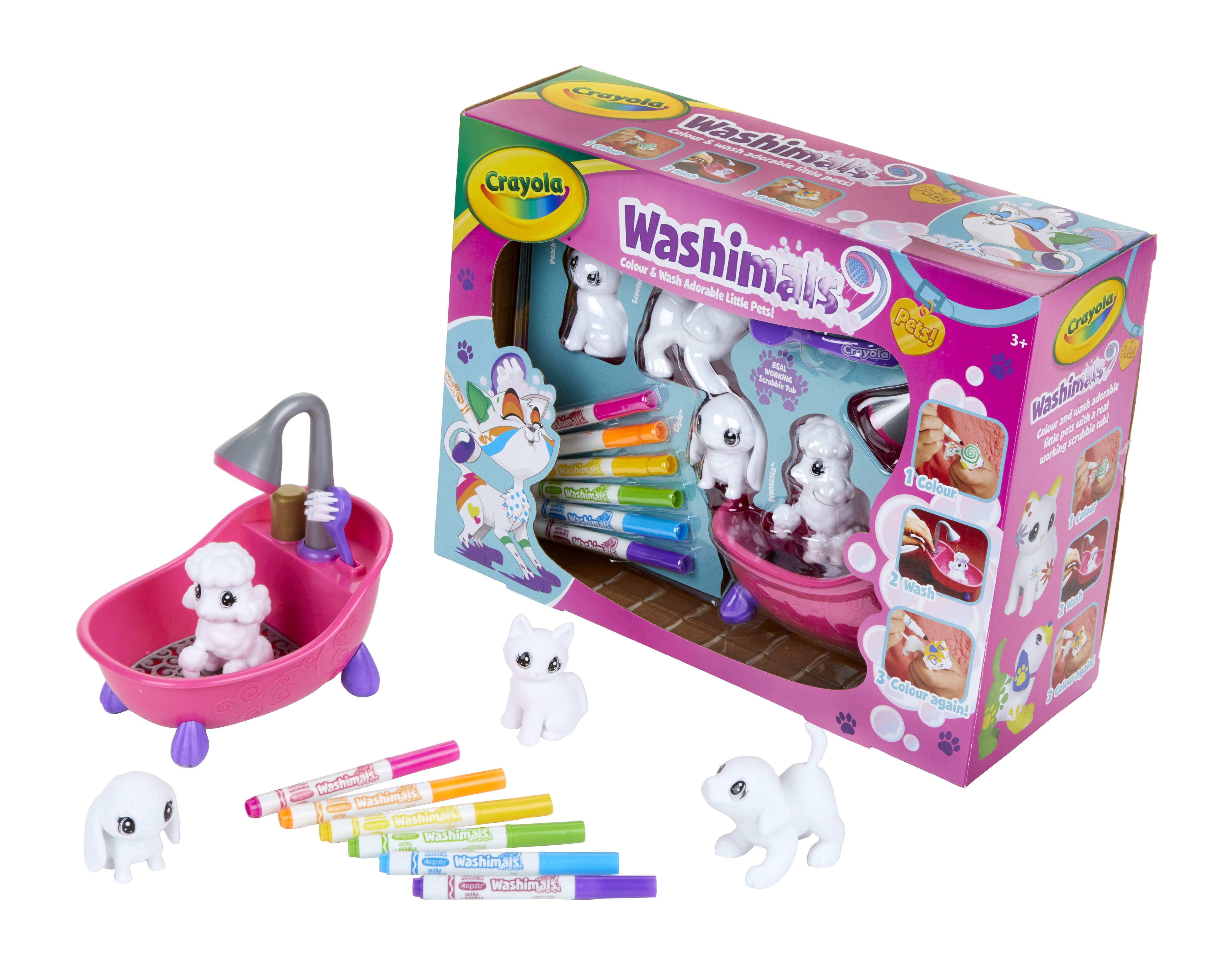 washimals playset