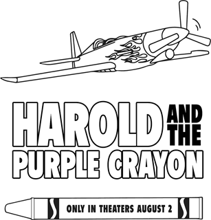 Harold and the Purple Crayon Airplane