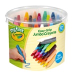 Crayola My First Easy Grip Jumbo Crayons designed for Toddlers