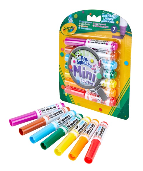 7 Pipsqueak Mini Markers | crayola.co.uk